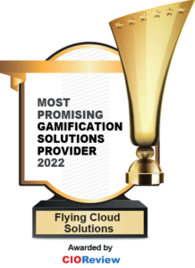 Most Promising Gamification Solutions Provider 2022 - Flying Cloud Solutions Awarded by CIOReview